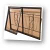 Window Frame Steel Ne2 Burglar Bars B1mm Glazed