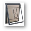 Window Frame Steel Ne1 Burglar Bars B1mm Glazed