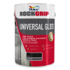 Rockgrip Universal gloss Enamel 5L Black, ROCKGRIP - Cashbuild