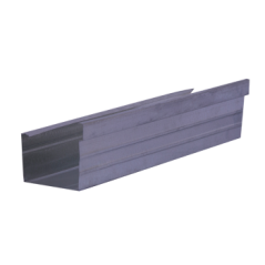 Galv Gutter Sq 100X75 0.3mm Z160 1.8M,  - Cashbuild