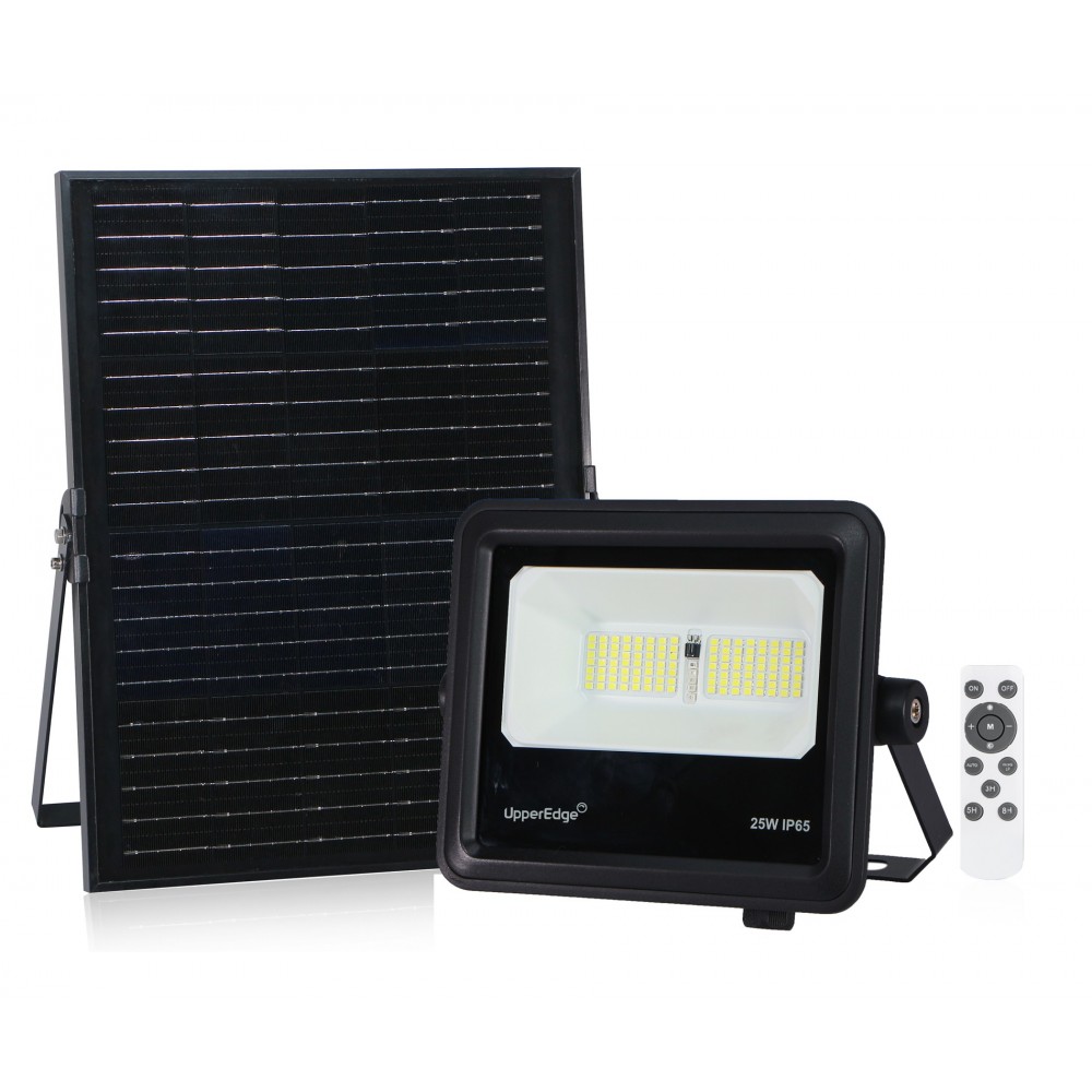 Solar Flood Light 25W, UPPER EDGE - Cashbuild Solar Flood Light 25W, UPPER EDGE - Cashbuild