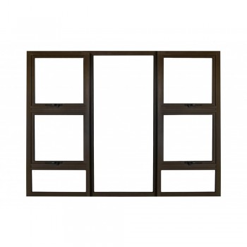 Window Frame Aluminium 28-P4Tt2415 Bronze,  - Cashbuild