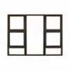 Window Frame Aluminium 28-P4Tt2415 Bronze,  - Cashbuild