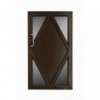 Door Aluminium Diamond Bronze 900X2,1,  - Cashbuild
