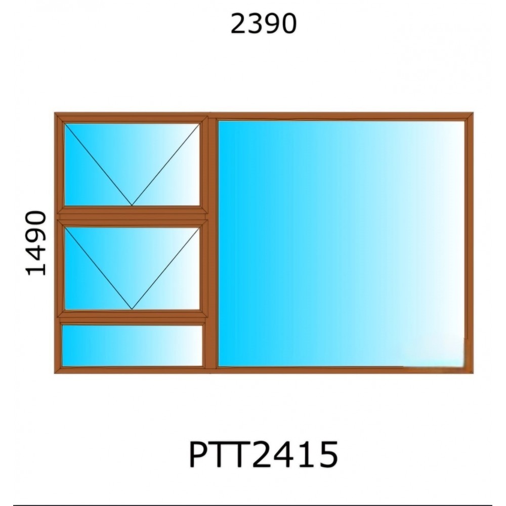 Window Frame Aluminium Ptt1212 Natural Clear Right Hand, - Cashbuild Window Frame Aluminium Ptt1212 Natural Clear Right Hand, - Cashbuild