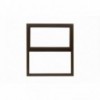 Window Frame Aluminium 28-Ps109 Bronze Clear Left Hand,  - Cashbuild