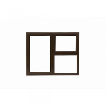 Window Frame Aluminium 28-Pst119 Bronze Clear Left Hand,  - Cashbuild