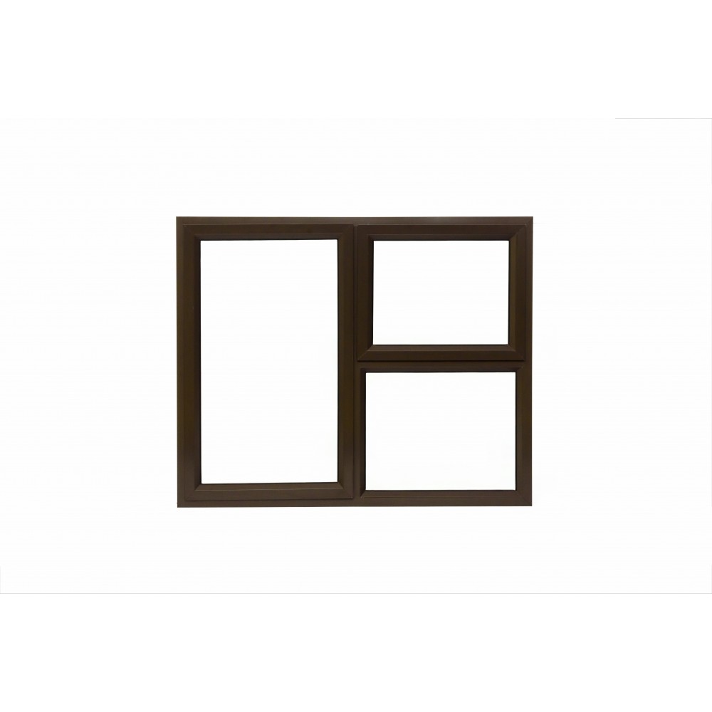 Window Frame Aluminium 28-Pst119 Bronze Clear Left Hand, - Cashbuild Window Frame Aluminium 28-Pst119 Bronze Clear Left Hand, - Cashbuild