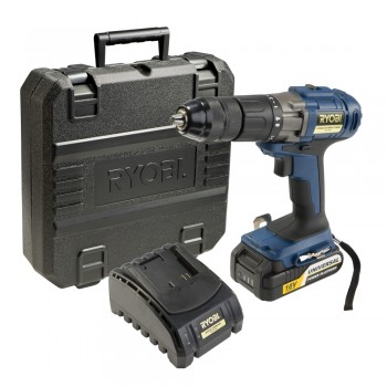Ryobi Impact Drill Cordless 13mm 18V Kit, RYOBI - Cashbuild