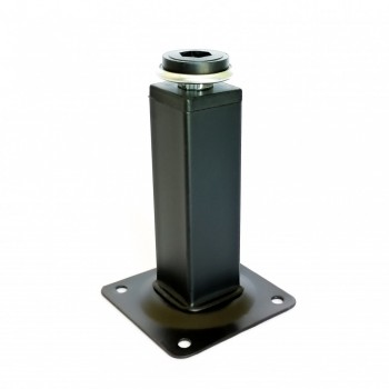 Sofa Leg Adjustable 100X25mm Matt Black, APS - Cashbuild
