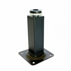Sofa Leg Adjustable 100X25mm Matt Black, APS - Cashbuild