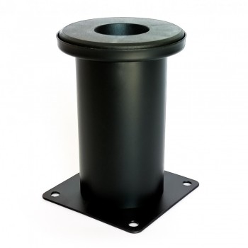 Sofa Leg Adjustable 100X50mm Matt Black, APS - Cashbuild