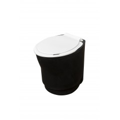 Black Plastic Pit Toilet Pedestal - Cashbuild
