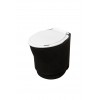 Black Plastic Pit Toilet Pedestal - Cashbuild