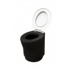 Black Plastic Pit Toilet Pedestal - Cashbuild