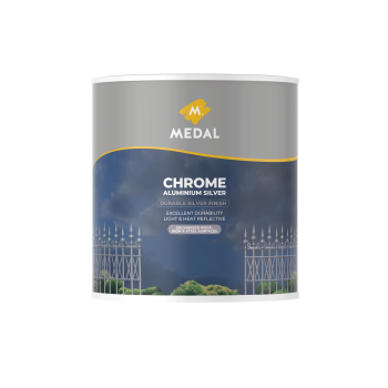Medal Chrome Aluminium 1L Silver, MEDAL - Cashbuild