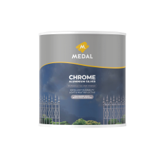 Medal Chrome Aluminium 1L Silver, MEDAL - Cashbuild