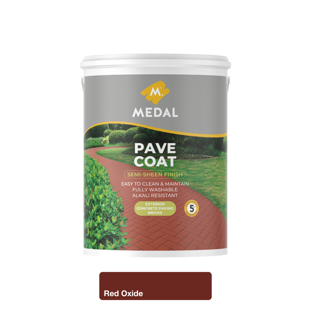 Medal Pavecoat 5L Red Oxide, MEDAL - Cashbuild Medal Pavecoat 5L Red Oxide, MEDAL - Cashbuild