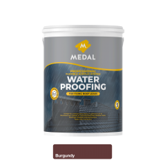 Medal Prof Waterproofer And Membrane 5L Burgandy, MEDAL - Cashbuild