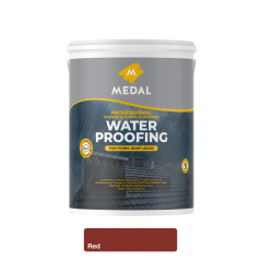 Medal Prof Waterproofer And Membrane 5L Red, MEDAL - Cashbuild