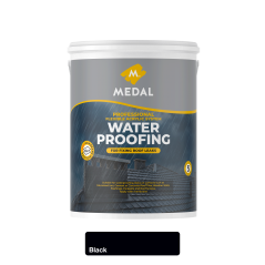 Medal Prof Waterproofer And Membrane 5L Black, MEDAL - Cashbuild