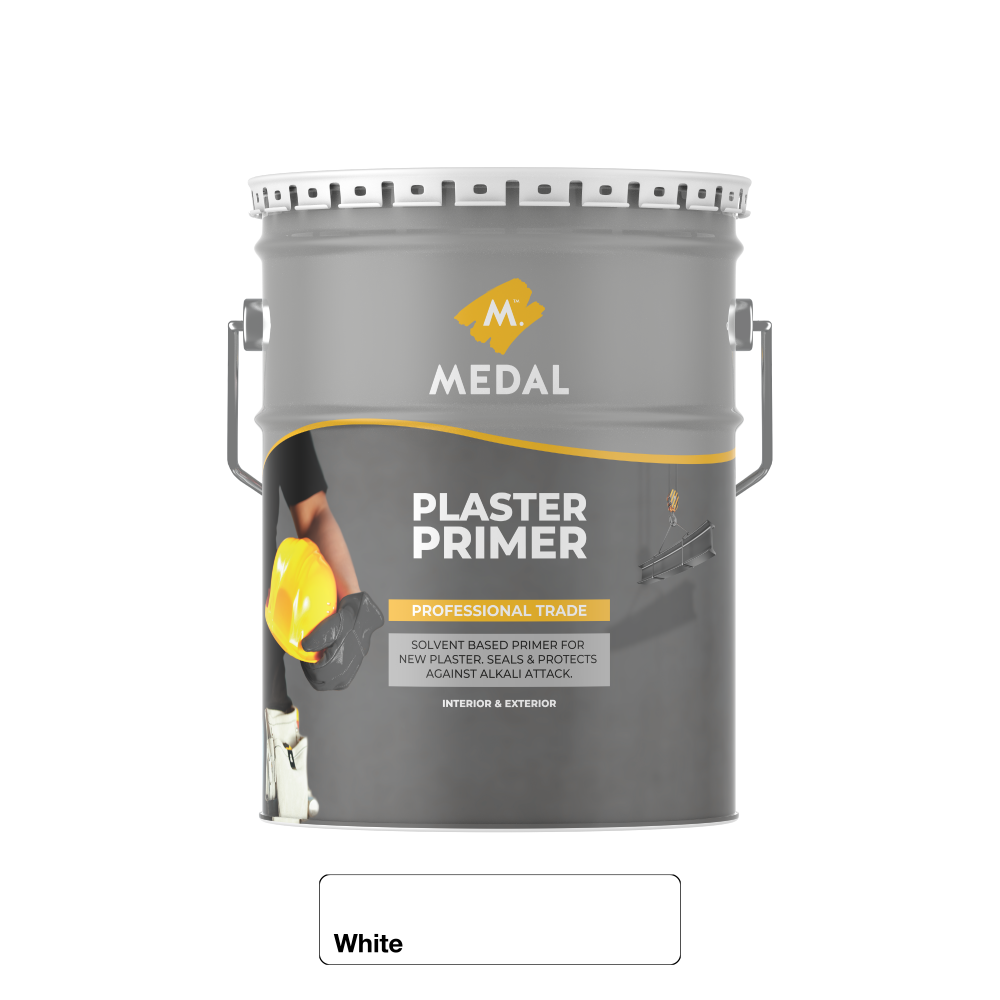 Medal Prof Trade Solvent Based Plaster Primer 20L, MEDAL - Cashbuild Medal Prof Trade Solvent Based Plaster Primer 20L, MEDAL - Cashbuild
