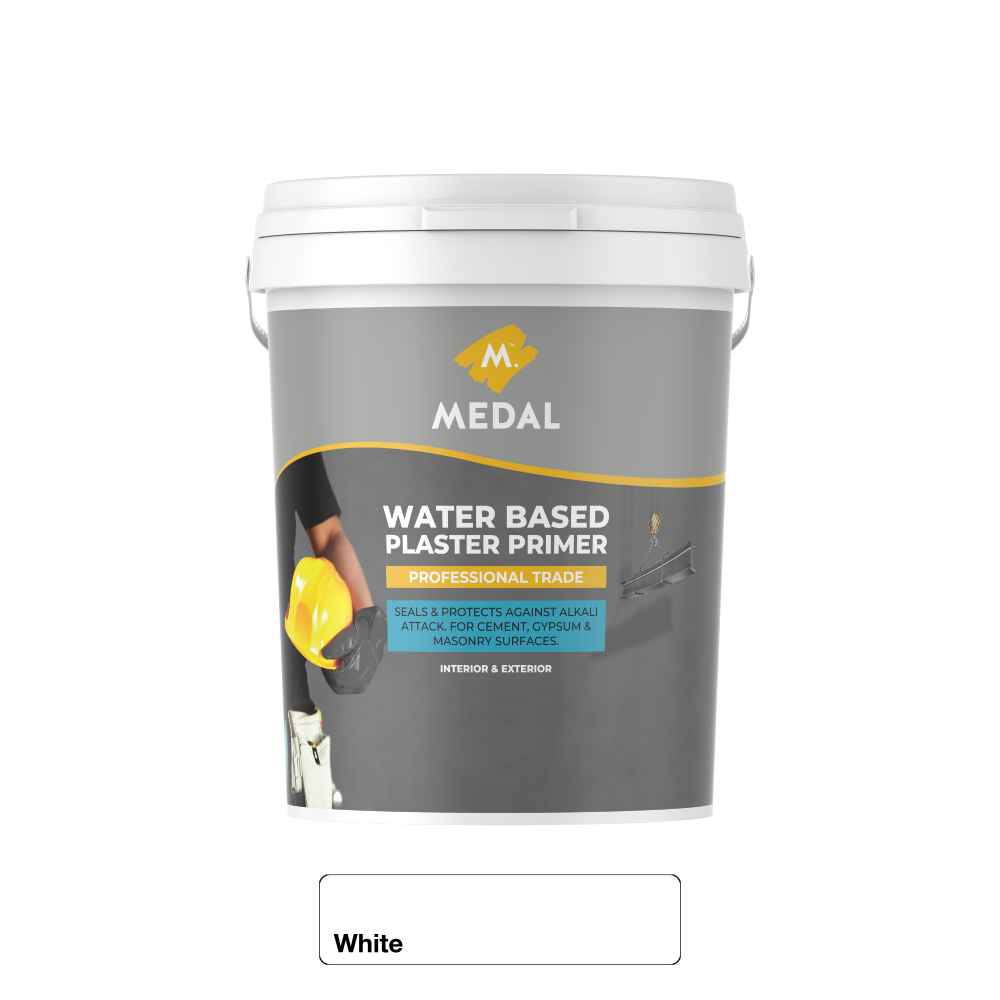 Medal Prof Trade Water Based Plaster Primer 20L, MEDAL - Cashbuild Medal Prof Trade Water Based Plaster Primer 20L, MEDAL - Cashbuild