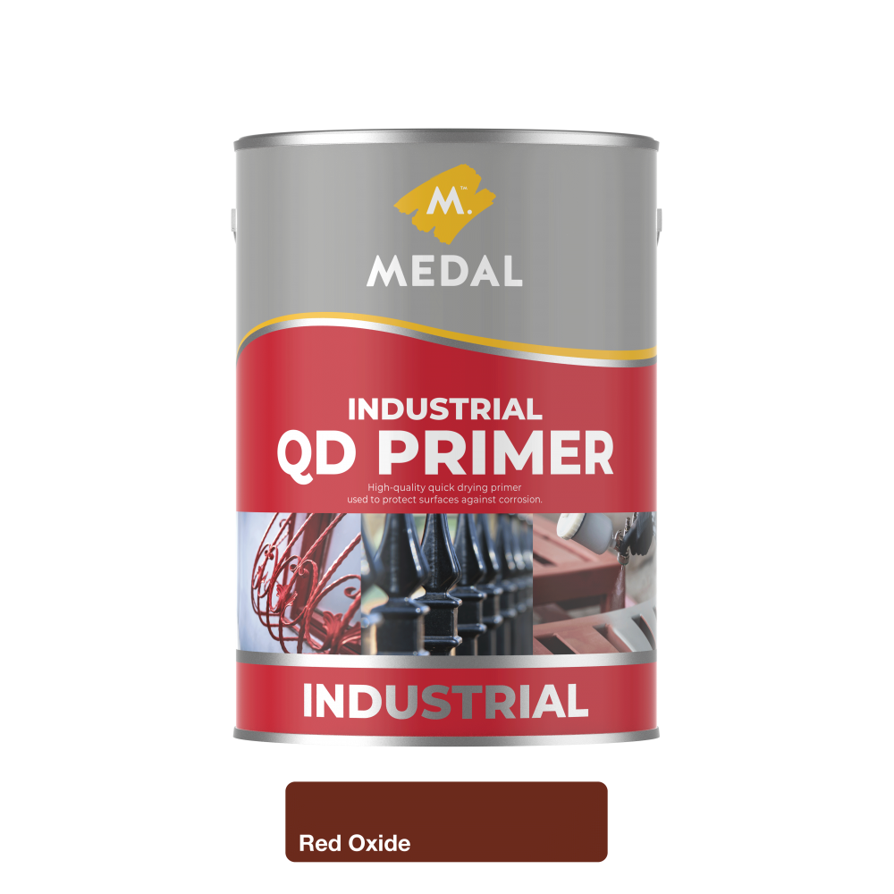 Medal QD Oxide Primer 5L Red, MEDAL - Cashbuild Medal QD Oxide Primer 5L Red, MEDAL - Cashbuild