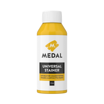 Medal Paint Tinter Universal 100ml Yellow, MEDAL - Cashbuild