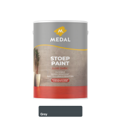 Medal Stoep Paint 5L Grey, MEDAL - Cashbuild