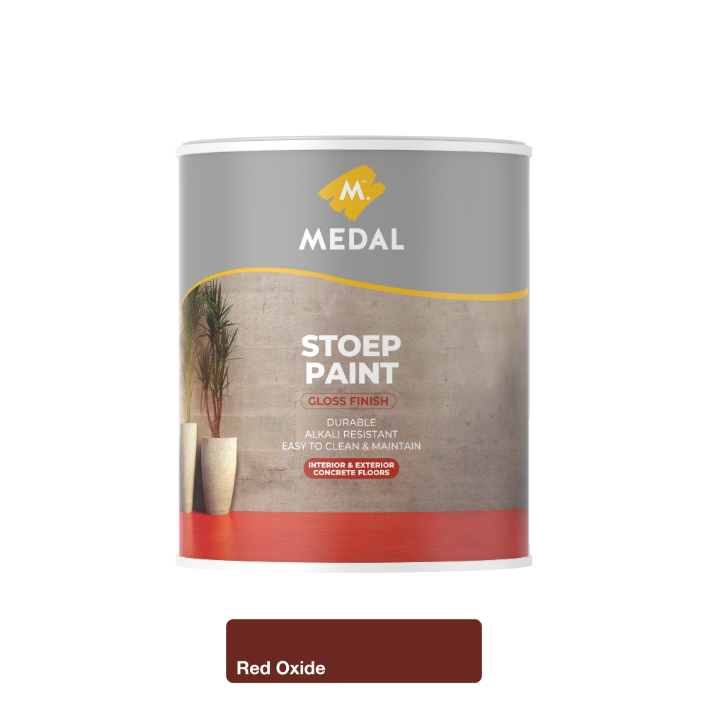 Medal Stoep Paint 1L Red Oxide, MEDAL - Cashbuild Medal Stoep Paint 1L Red Oxide, MEDAL - Cashbuild