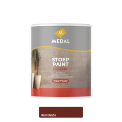 Medal Stoep Paint 1L Red Oxide, MEDAL - Cashbuild