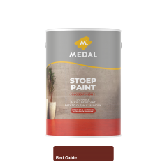 Medal Stoep Paint 5L Red Oxide, MEDAL - Cashbuild
