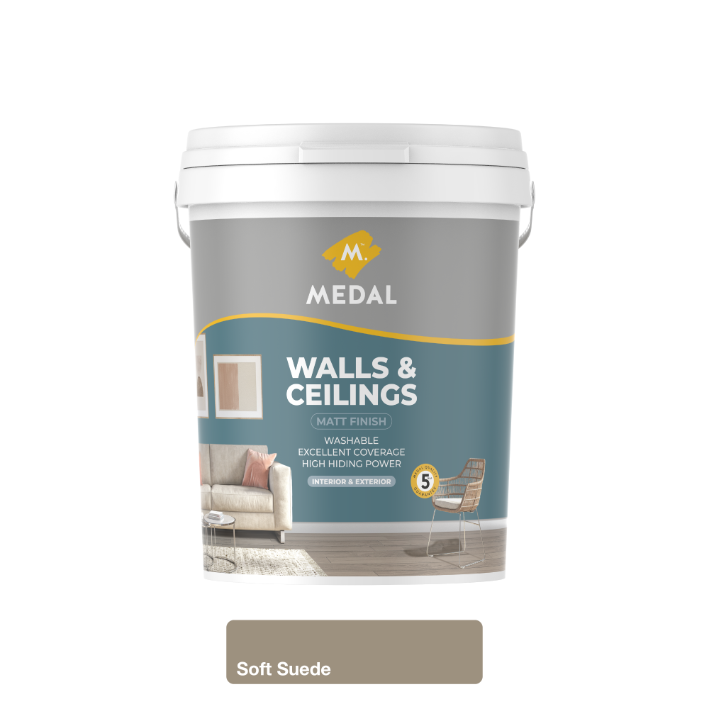 Medal Walls And Ceilings 20L Soft Suede, MEDAL - Cashbuild Medal Walls And Ceilings 20L Soft Suede, MEDAL - Cashbuild