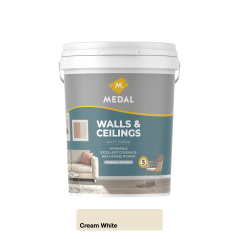 Medal Walls And Ceilings 20L Cream White, MEDAL - Cashbuild