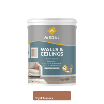 Medal Walls And Ceilings 5L Royal Tuscany, MEDAL - Cashbuild