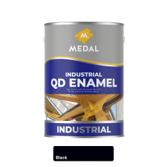 Medal QD Industrial Enamel Black 5l