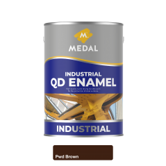 Medal QD Industrial Enamel Pwd Brown 5l