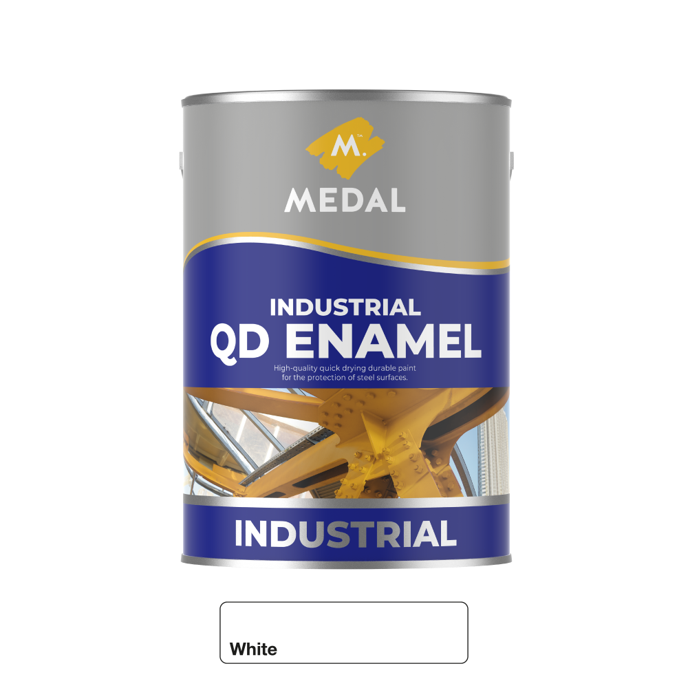 Medal QD Industrial Enamel White 5l Medal QD Industrial Enamel White 5l