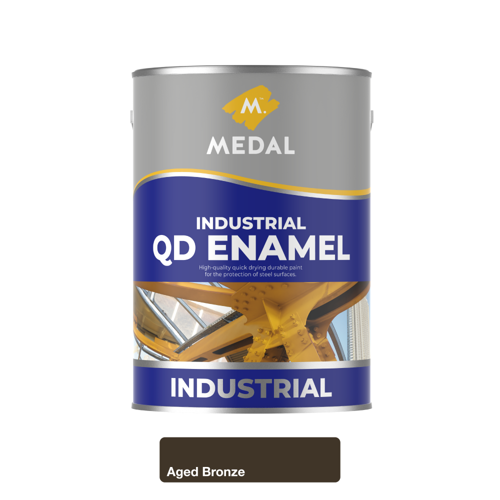 Medal QD Industrial Enamel 5L Aged Bronze, MEDAL - Cashbuild Medal QD Industrial Enamel 5L Aged Bronze, MEDAL - Cashbuild