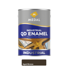 Medal QD Industrial Enamel 5L Aged Bronze, MEDAL - Cashbuild