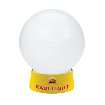 Bowl Eco 6in With Gallery & Led Lamp A60 Single