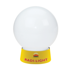 Bowl Eco 6in With Gallery & Led Lamp A60 Single