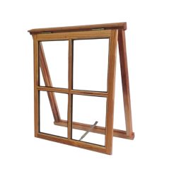 Window Frame Pine 4 Light