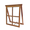 Window Frame Pine 4 Light