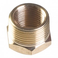 Bush Hex Reducing Brass 1/2 X 3/4 Rb1,  - Cashbuild
