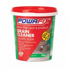 Powafix Drain Cleaner Caustic Soda 1Kg, POWAFIX - Cashbuild