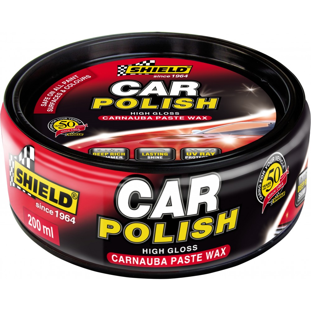 Shield Car Polish Paste 200ml, SHIELD - Cashbuild Shield Car Polish Paste 200ml, SHIELD - Cashbuild