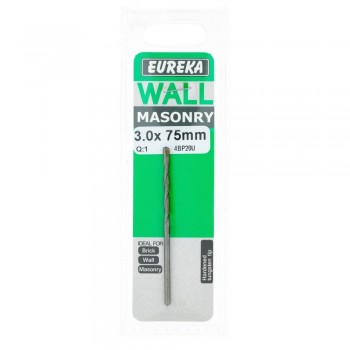 Eureka Masonry Drill Bit 3.0X75mm Quantity:1 - Cashbuild