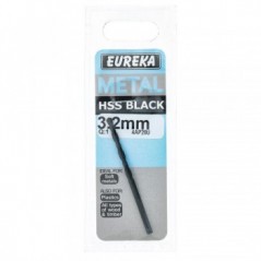 Eureka Black Hss Drill Bit 3.2mm Quantity:1, EUREKA - Cashbuild